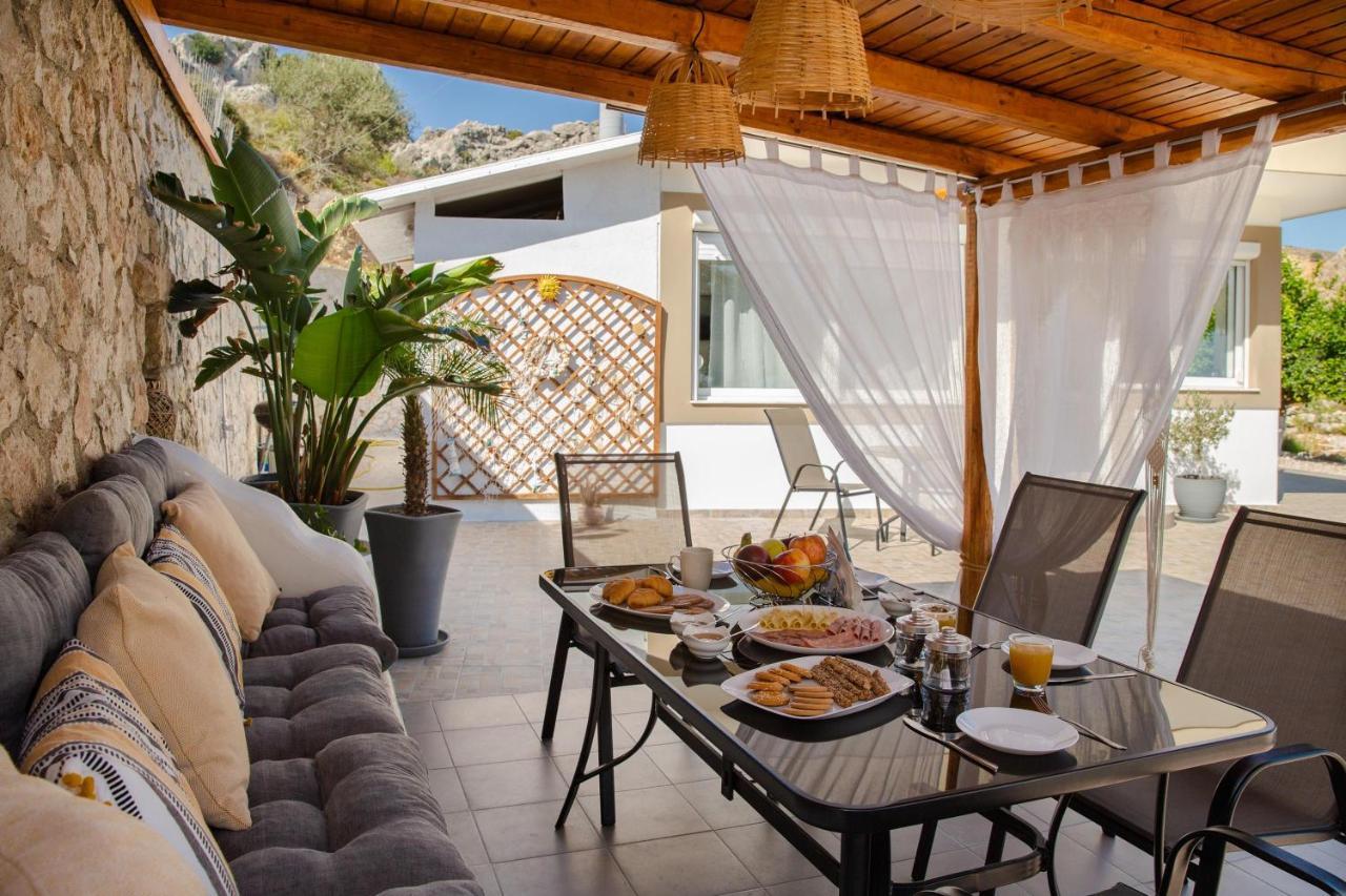 Ferienwohnung Blue View Stegna House Archangelos  Exterior foto
