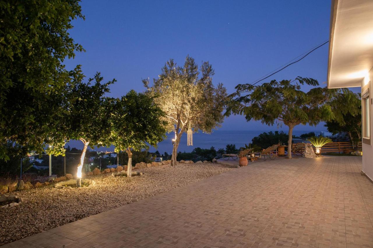 Ferienwohnung Blue View Stegna House Archangelos  Exterior foto