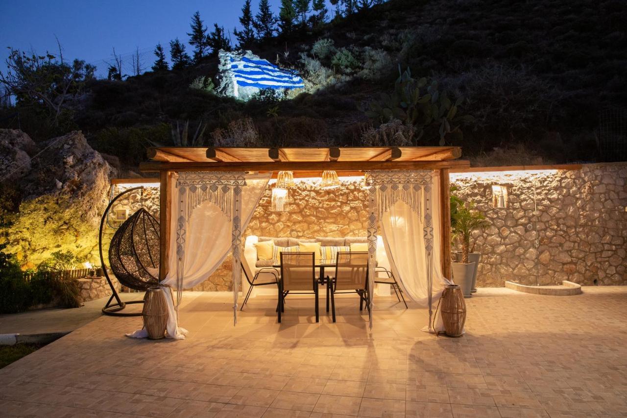 Ferienwohnung Blue View Stegna House Archangelos  Exterior foto